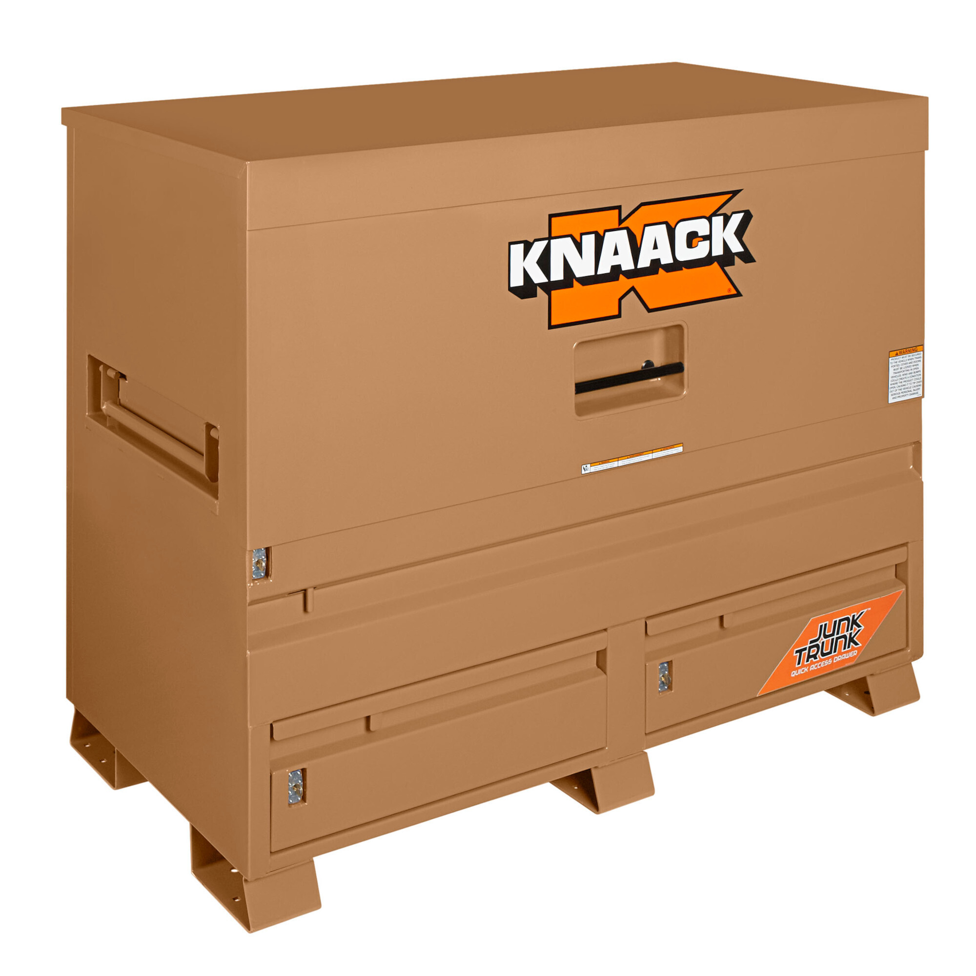 KNAACK Storagemaster Piano Box with Junk Trunk, Tan, 43.8 Cu. Ft., 60in.W x 30in.D x 49in.H, Model# 89-D-KL